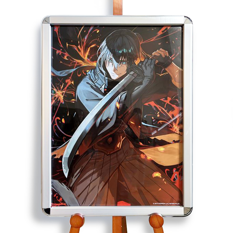 刀剣男士 孫六兼元の新規描き下ろしイラストの展示